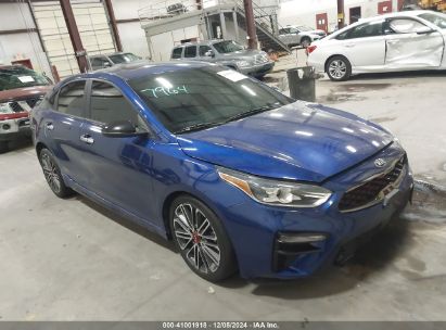 2021 KIA FORTE GT Blue  Gasoline 3KPF44AC3ME333899 photo #1