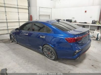 2021 KIA FORTE GT Blue  Gasoline 3KPF44AC3ME333899 photo #4