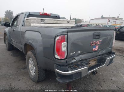 2018 GMC CANYON Gray  Gasoline 1GTH5BEA3J1127046 photo #4