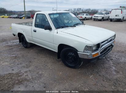 1993 TOYOTA PICKUP 1/2 TON SHORT WHLBSE DX White  Gasoline 4TARN81P2PZ132083 photo #1