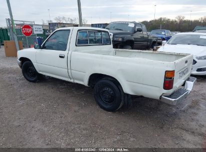 1993 TOYOTA PICKUP 1/2 TON SHORT WHLBSE DX White  Gasoline 4TARN81P2PZ132083 photo #4