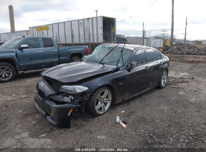 2013 BMW 550I Black  Gasoline WBAFR9C51DDX79559 photo #3