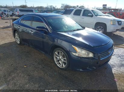 2010 NISSAN MAXIMA 3.5 S Blue  Gasoline 1N4AA5AP5AC854692 photo #1