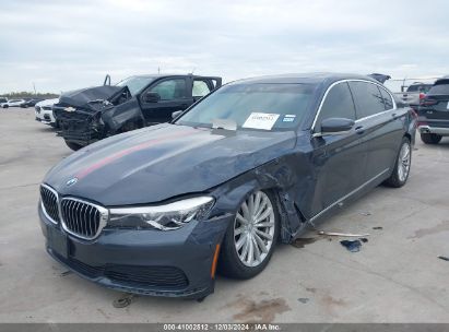 2019 BMW 740I Gray  Gasoline WBA7E2C55KB217051 photo #3