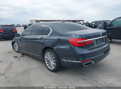 2019 BMW 740I Gray  Gasoline WBA7E2C55KB217051 photo #4