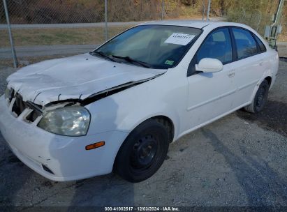 2005 SUZUKI FORENZA S White  Gasoline KL5JD56Z25K095190 photo #3