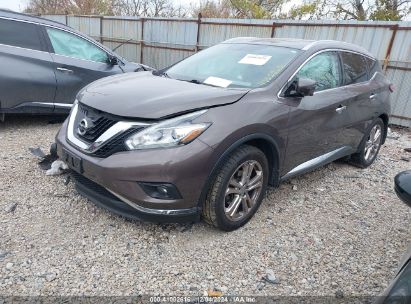 2018 NISSAN MURANO PLATINUM Brown  Gasoline 5N1AZ2MH6JN104997 photo #3