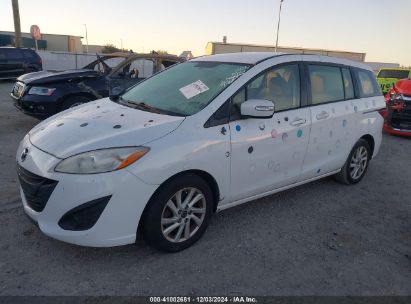 2014 MAZDA MAZDA5 SPORT White  Gasoline JM1CW2BL4E0168892 photo #3