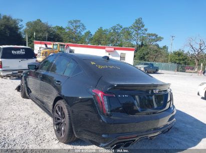 2024 CADILLAC CT5-V V-SERIES BLACKWING Black  Gasoline 1G6D35R68R0810893 photo #4