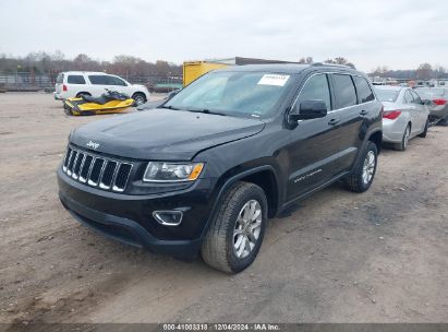 2015 JEEP GRAND CHEROKEE LAREDO Black  Flexible Fuel 1C4RJFAG4FC208117 photo #3