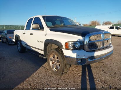 2002 DODGE RAM 1500 ST White  Gasoline 3D7HA18N12G116186 photo #1