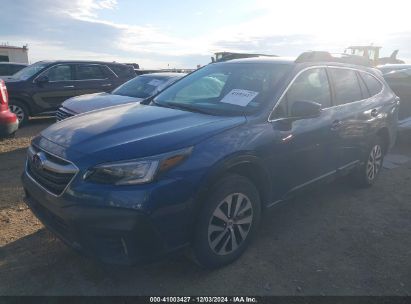 2022 SUBARU OUTBACK PREMIUM Blue  Gasoline 4S4BTADC0N3148306 photo #3