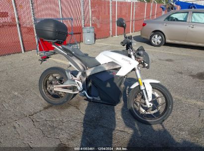 2017 ZERO MOTORCYCLES INC S 13.0 White  Electric 538SMCZ5XHCA08107 photo #1