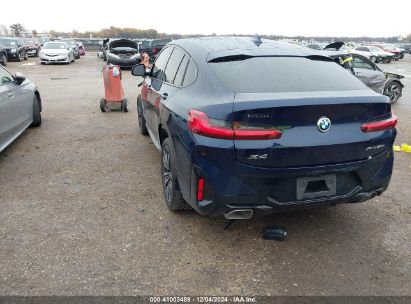 2023 BMW X4 XDRIVE30I Blue  Gasoline 5UX33DT08P9P86190 photo #4