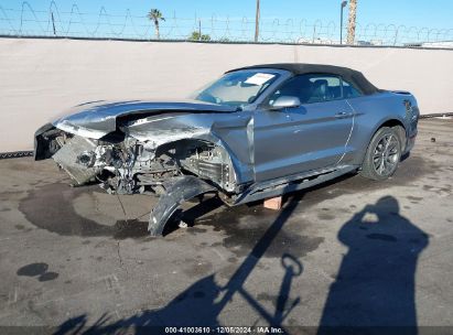 2022 FORD MUSTANG ECOBOOST PREMIUM Silver  gas 1FATP8UH2N5120390 photo #3