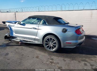 2022 FORD MUSTANG ECOBOOST PREMIUM Silver  gas 1FATP8UH2N5120390 photo #4