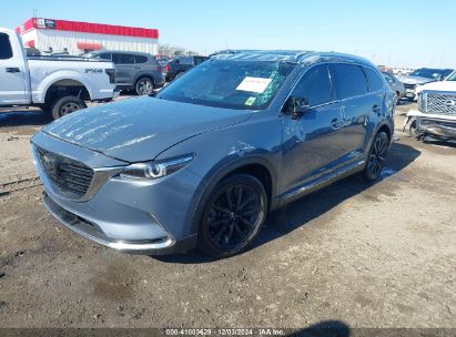 2021 MAZDA CX-9 CARBON EDITION Blue  Gasoline JM3TCBDY7M0526719 photo #3