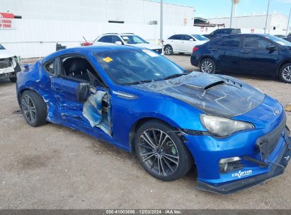 2014 SUBARU BRZ LIMITED Blue  Gasoline JF1ZCAC11E8602767 photo #1