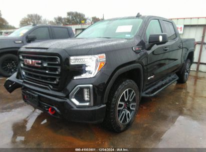 2022 GMC SIERRA 1500 LIMITED 4WD  SHORT BOX AT4 Black  Gasoline 1GTP9EEL7NZ129621 photo #3