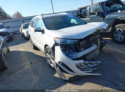 2020 FORD EDGE SEL White  Gasoline 2FMPK3J93LBB05704 photo #1