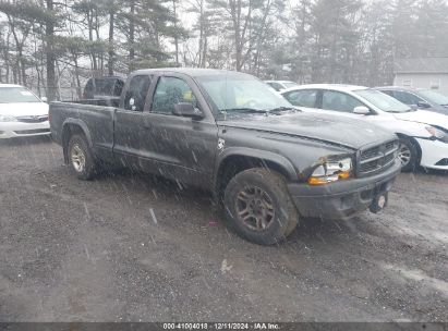 2003 DODGE DAKOTA Gray  Gasoline 1D7HL12XX3S170309 photo #1