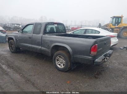 2003 DODGE DAKOTA Gray  Gasoline 1D7HL12XX3S170309 photo #4