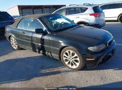 2005 BMW 330CI Black  Gasoline WBABW53415PL52146 photo #1