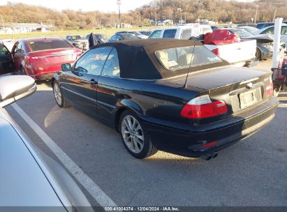 2005 BMW 330CI Black  Gasoline WBABW53415PL52146 photo #4