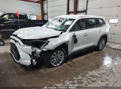 2024 TOYOTA GRAND HIGHLANDER PLATINUM White  Gasoline 5TDAAAB56RS012549 photo #3