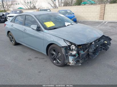 2023 HYUNDAI ELANTRA SEL Gray  Gasoline KMHLM4AG9PU436445 photo #1