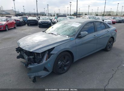 2023 HYUNDAI ELANTRA SEL Gray  Gasoline KMHLM4AG9PU436445 photo #3