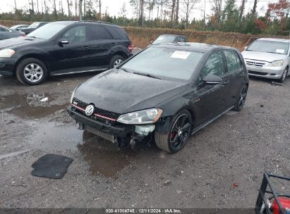 2015 VOLKSWAGEN GOLF GTI 2.0T S 4-DOOR Black  Gasoline 3VW4T7AU4FM098195 photo #3