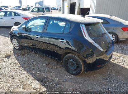 2013 NISSAN LEAF S Black  Electric 1N4AZ0CP9DC412253 photo #4