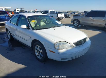 2000 MERCURY SABLE LS PREMIUM White  Gasoline 1MEFM55S9YA626589 photo #1