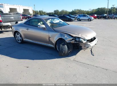 2002 LEXUS SC 430 Gold  Gasoline JTHFN48Y420015227 photo #1