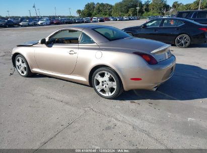 2002 LEXUS SC 430 Gold  Gasoline JTHFN48Y420015227 photo #4