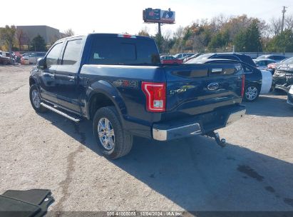 2017 FORD F-150 XLT Blue  Gasoline 1FTEW1EG4HFA59366 photo #4