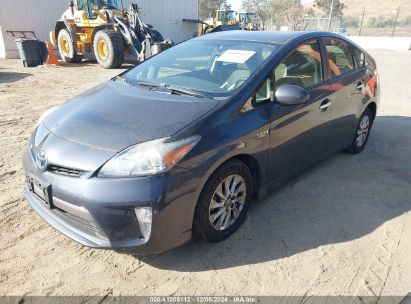 2014 TOYOTA PRIUS PLUG-IN Gray  Hybrid JTDKN3DP9E3051991 photo #3