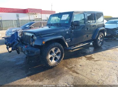 2018 JEEP WRANGLER JK UNLIMITED SPORT S 4X4 Gray  Flexible Fuel 1C4BJWDG5JL804522 photo #3