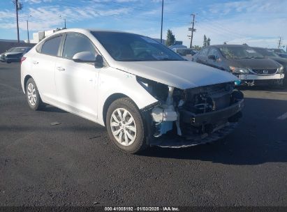 2020 HYUNDAI ACCENT SE White  Gasoline 3KPC24A67LE096383 photo #1