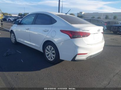 2020 HYUNDAI ACCENT SE White  Gasoline 3KPC24A67LE096383 photo #4