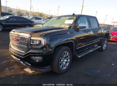 2017 GMC SIERRA 1500 DENALI Black  Gasoline 3GTU2PEJ9HG127696 photo #3