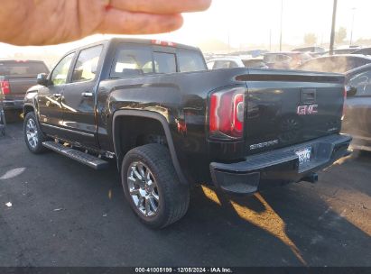 2017 GMC SIERRA 1500 DENALI Black  Gasoline 3GTU2PEJ9HG127696 photo #4