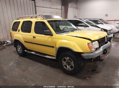 2000 NISSAN XTERRA SE/XE Yellow  Gasoline 5N1ED28Y0YC526487 photo #1