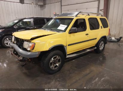 2000 NISSAN XTERRA SE/XE Yellow  Gasoline 5N1ED28Y0YC526487 photo #3