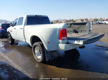 2017 RAM 3500 LIMITED  4X4 8' BOX White  Diesel 3C63RRKL1HG723627 photo #4