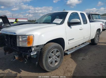 2011 GMC SIERRA 1500 SLT White  Flexible Fuel 1GTR2WE38BZ119503 photo #3