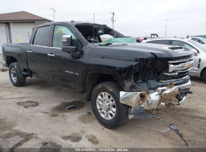 2024 CHEVROLET SILVERADO 2500HD 4WD  STANDARD BED LTZ Black  Gasoline 1GC4YPE71RF109795 photo #1