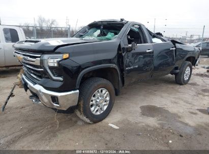 2024 CHEVROLET SILVERADO 2500HD 4WD  STANDARD BED LTZ Black  Gasoline 1GC4YPE71RF109795 photo #3