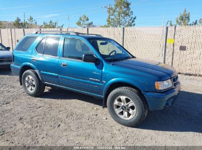 2001 ISUZU RODEO LS 3.2L V6/LSE 3.2L V6/S 3.2L V6 Blue  Gasoline 4S2CK58W014355634 photo #1